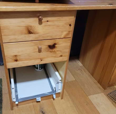 Photo of free Old Ikea pine desk (Portslade by Sea BN41) #1