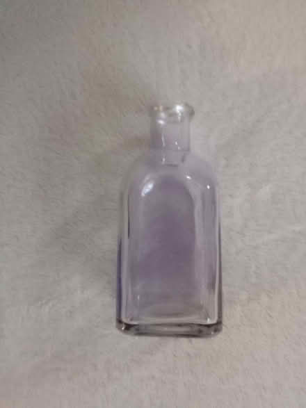 Photo of free Purple Square Small Glass Bottle (Waterlooville PO8) #1