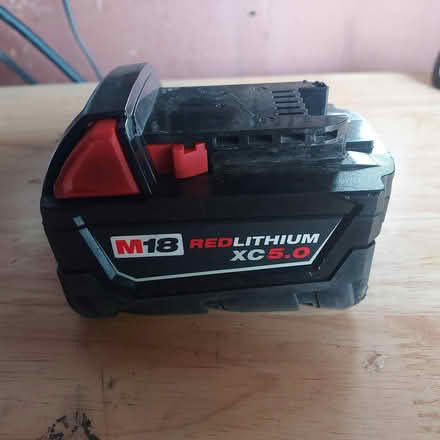 Photo of free Rechargeable Milwakee tool battery (Montclair) #1