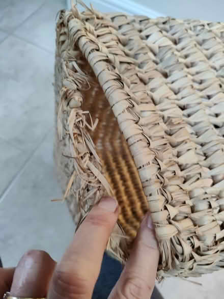 Photo of free Raffia basket (Jericho OX2) #2