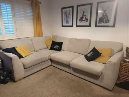 Photo of free Corner sofa (Woodmancote) #1