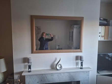 Photo of free Mirror with wood surround (Deansgrange) #1