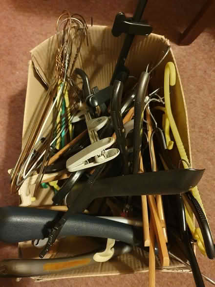 Photo of free Assorted coat hangars (Ipswich, IP4) #1