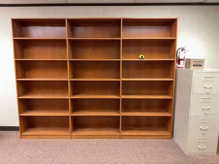 Photo of free large shelf unit, solid wood (Near Slack and Merivale) #1