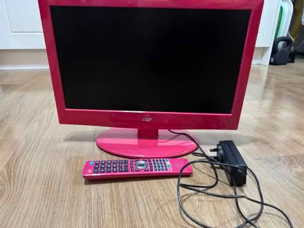 Photo of free Small LOGIK pink dvd/tv (Eastbourne BN22) #1