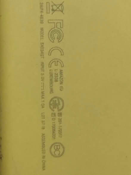 Photo of free Color Amazon Fire tablet 7th gen (belmont/watertown line) #1