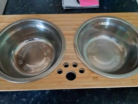 Photo of free Elevated dog bowls (Pinehurst SN25) #1