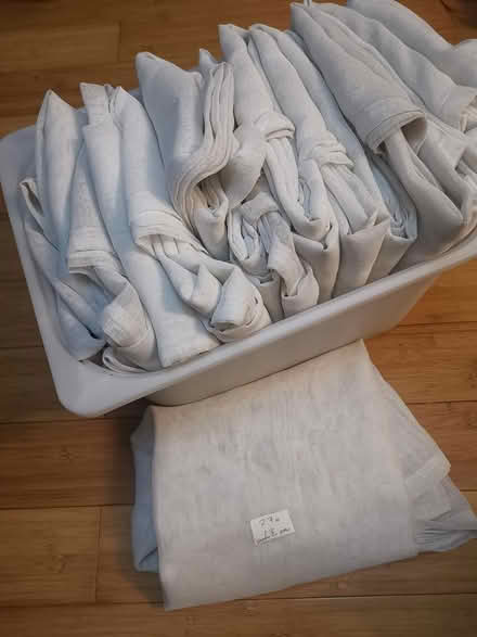 Photo of free 13 x pieces net curtain material (Broomhill S10) #1
