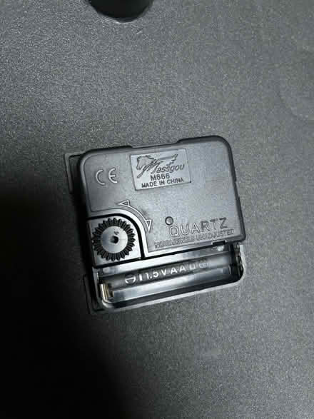 Photo of free Black plastic wall clock (South Acton, W4) #3