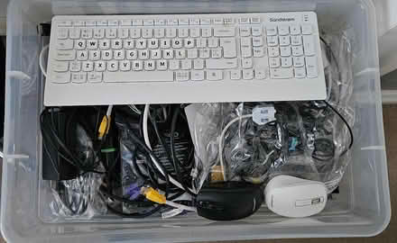 Photo of free Assorted PC cables and More (Babbacombe Road, Torquay) #1