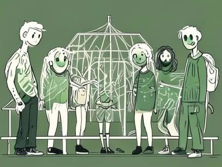 Photo of Metal Staging for Greenhouse (Carlisle CA2) #1