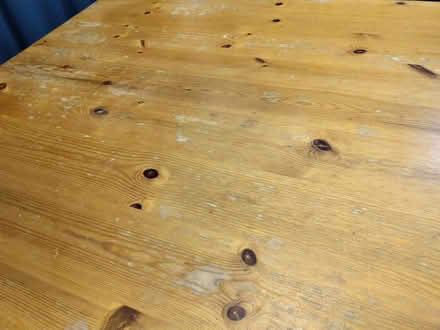 Photo of free Old wooden dining table (Alfreton DE55) #2
