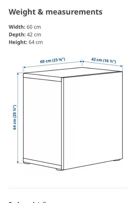 Photo of free Ikea Bestå Cabinet (Dublin) #3