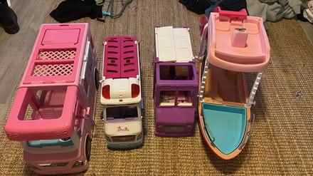 Photo of free Barbie camper van etc (Crosby) #1