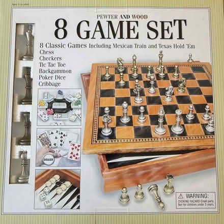 Photo of free 8 classic game set - never used (Los Altos Highlands) #1