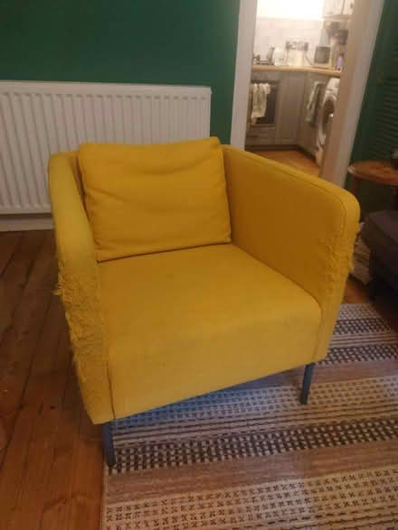 Photo of free Yellow accent chair - Ikea ekero (Meadowbank, EH8) #1