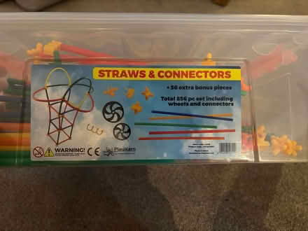 Photo of free Straws and connectors toy (Hitchin) #1