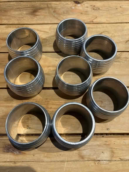 Photo of free 8 Napkin rings (Prittlewell SS2) #1
