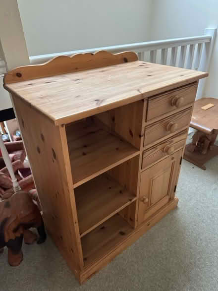Photo of free Smallish pine cupboard (Shaldon TQ14) #1