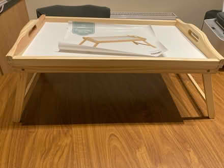 Photo of free Pinewood Folding Bed Tray (Exeter, EX2) #1