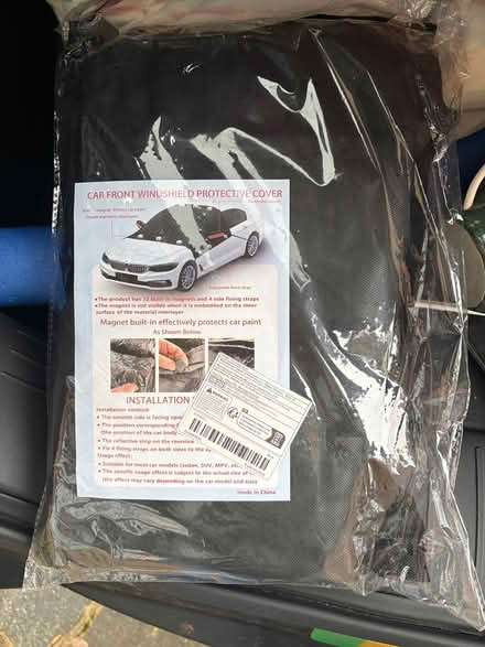 Photo of free Windscreen protector (brand new) (Lancing) #1