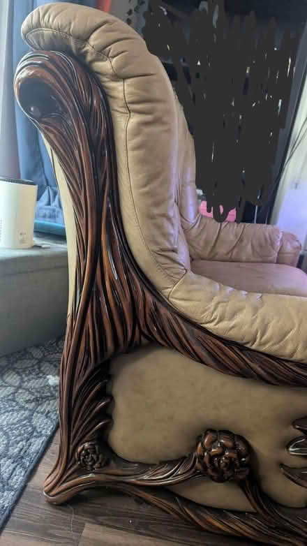 Photo of free Leather Loveseat Couch (Culver/Mar Vista) #2