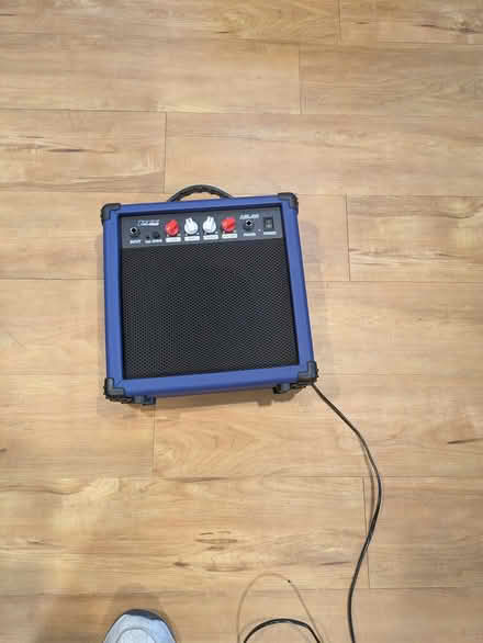 Photo of free 2 small electric guitar amps (Lexington. Near center.) #1