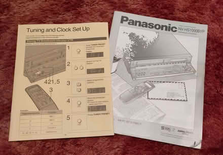 Photo of free Panasonic Video recorder/player (Fratton PO1) #3