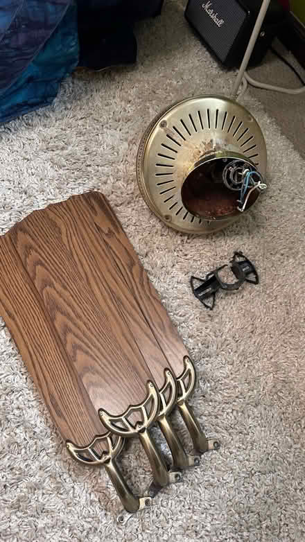 Photo of free Ceiling fan, disassembled (Arcadia 21214) #1