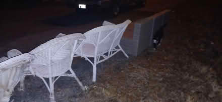 Photo of free Outdoor furniture (Off Hobbs Island Rd.) #1