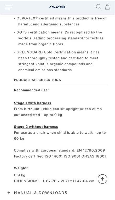 Photo of free Nuna leaf swing (St Albans AL4) #3