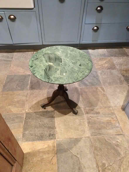 Photo of free Marble top table (Lewisham SE4) #1