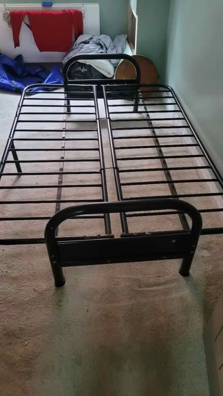 Photo of free Metal futon frame (Heath Charnock PR6) #2