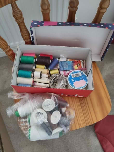 Photo of free Assorted sewing thread (Copthorne SY3) #1