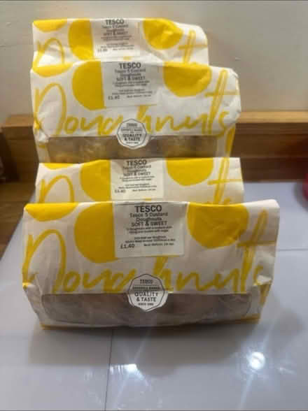 Photo of free 4x bagged custard doughnuts (Waterlooville PO7) #1