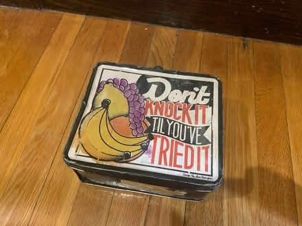Photo of free Tin box with handle (Bellrock area Malden) #1