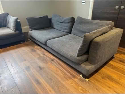 Photo of free Grey Lugano sofa (Hilltop AL10) #1