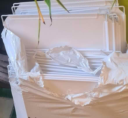 Photo of free White plastic cube shelving (ME1) #2