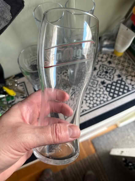 Photo of free 3 pint glasses (New Barnet, EN5) #3