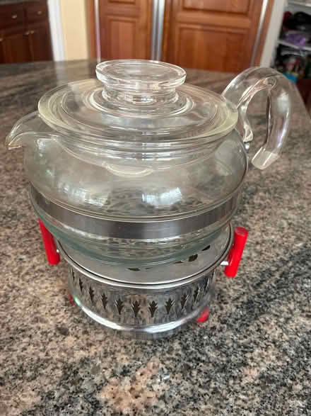 Photo of free Tea pot with warming stand (Near Rancho San Antonio Park) #1