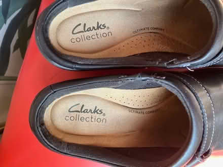 Photo of free Clarks, sz 8 mules all leather (south sunnyvale) #2