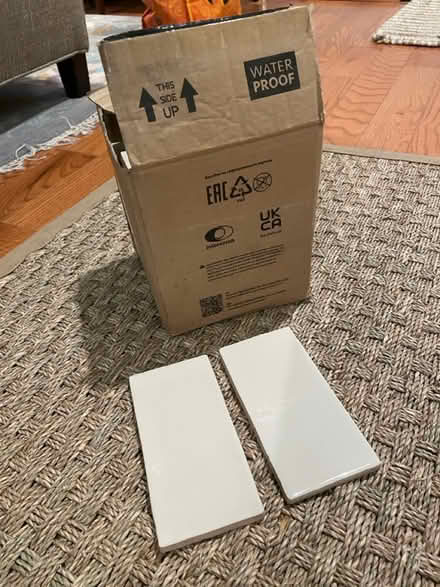 Photo of free Box of tiles (Columbia Heights) #1