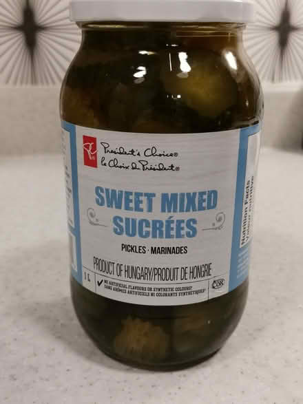 Photo of free Sweet Mixed Pickles 1l (Dow’s Lake) #1