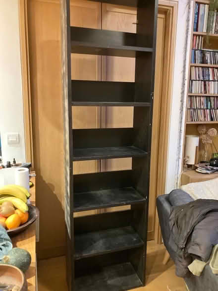 Photo of free Tall black sturdy book shelves (Shotover OX3) #1