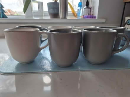 Photo of free Grey and white mason & cash mugs (Southbourne) #1