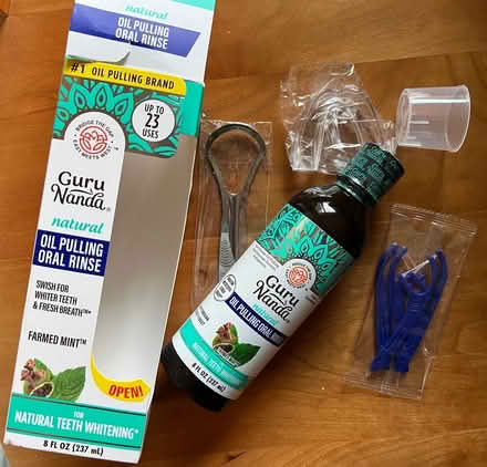 Photo of free Oil Pulling Kit (Wedgwood) #3