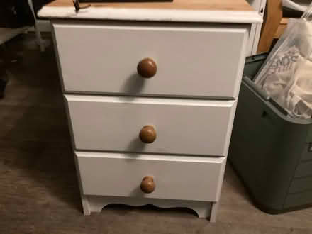 Photo of free Pine bedside table (Shurdington) #1