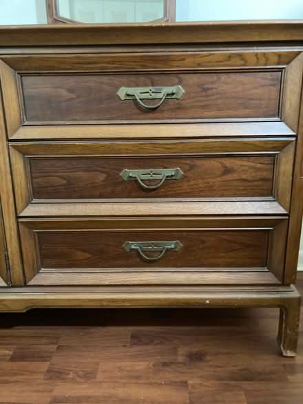 Photo of free Bedroom dresser and nightstand (delray) #1