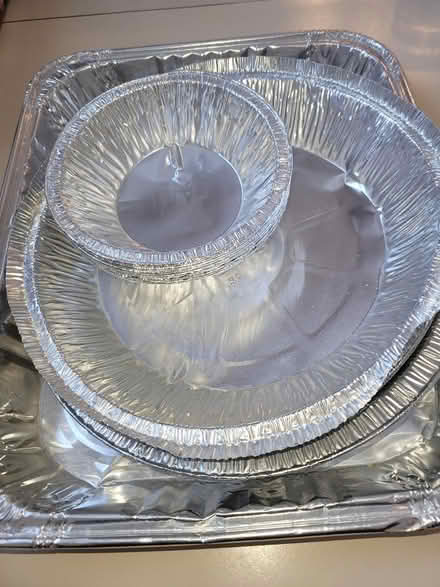 Photo of free 11 Disposable Aluminum Pans (Erin Mills) #1
