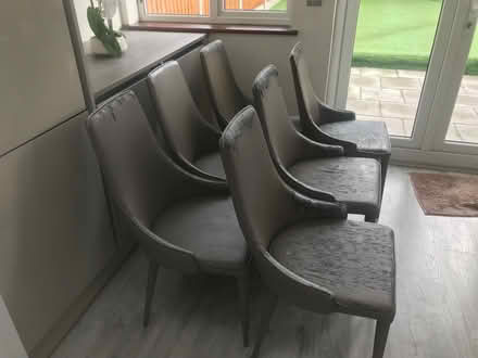 Photo of free 6 x Dwell dining chairs (Highams park) #1